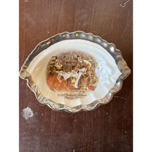 Vintage 40's Candy Dish Sairey Gamp Entertains Betsy Prig English Ware Lancaster